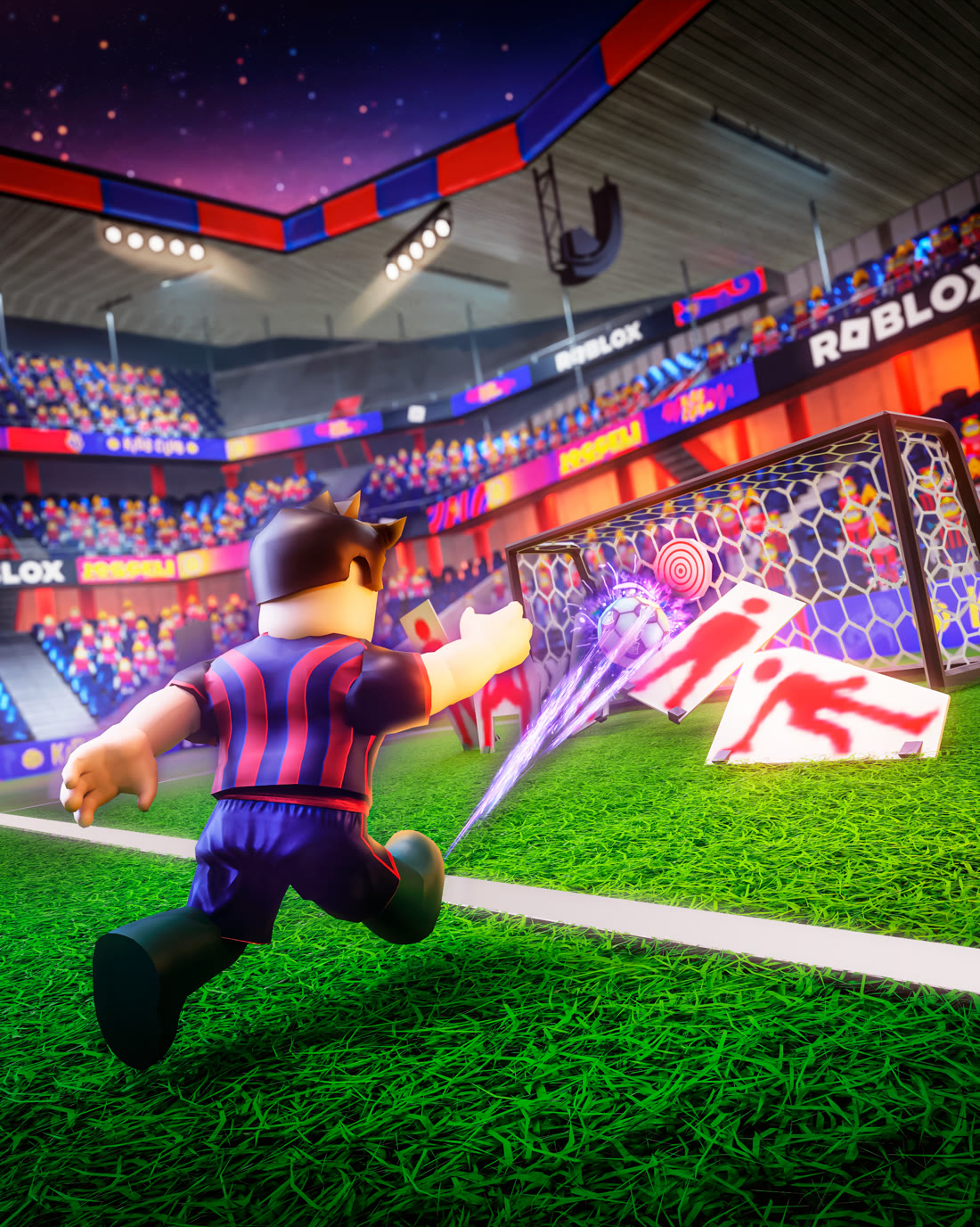 The penalty shootout mini-game