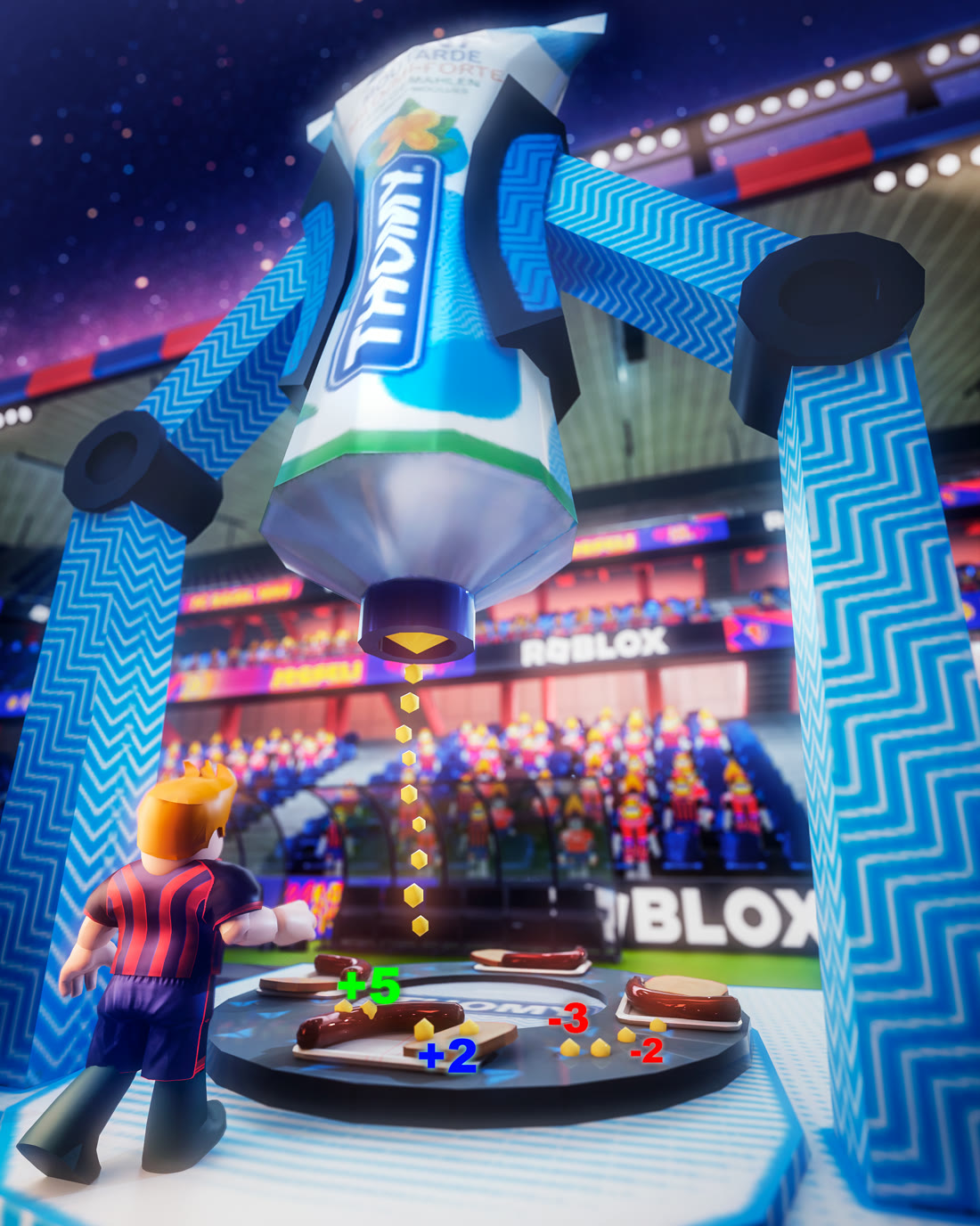 The Thomy Drop sponsored mini-game